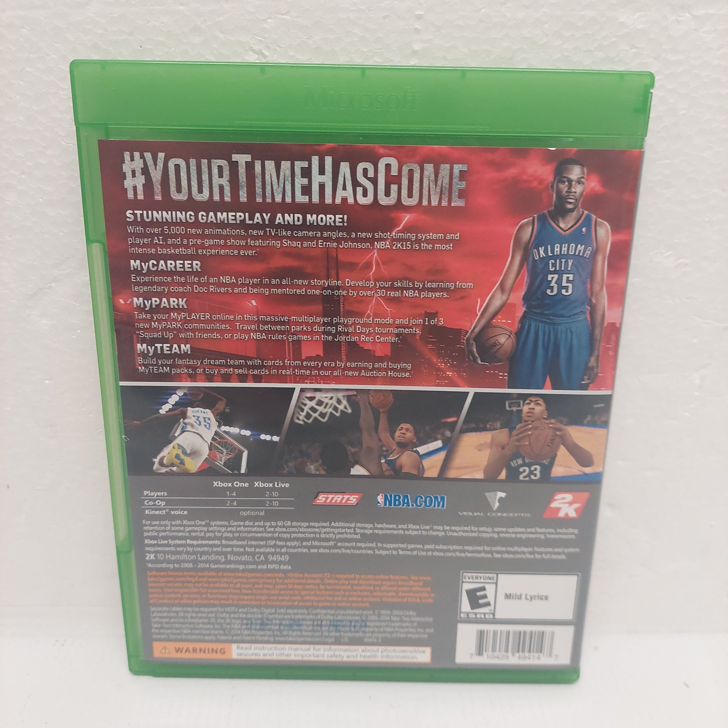 XBox One NBA 2K15