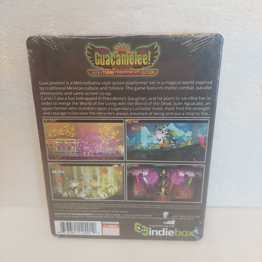 Guacamelee! Super Turbo Championship Edition Sealed P.C. Version
