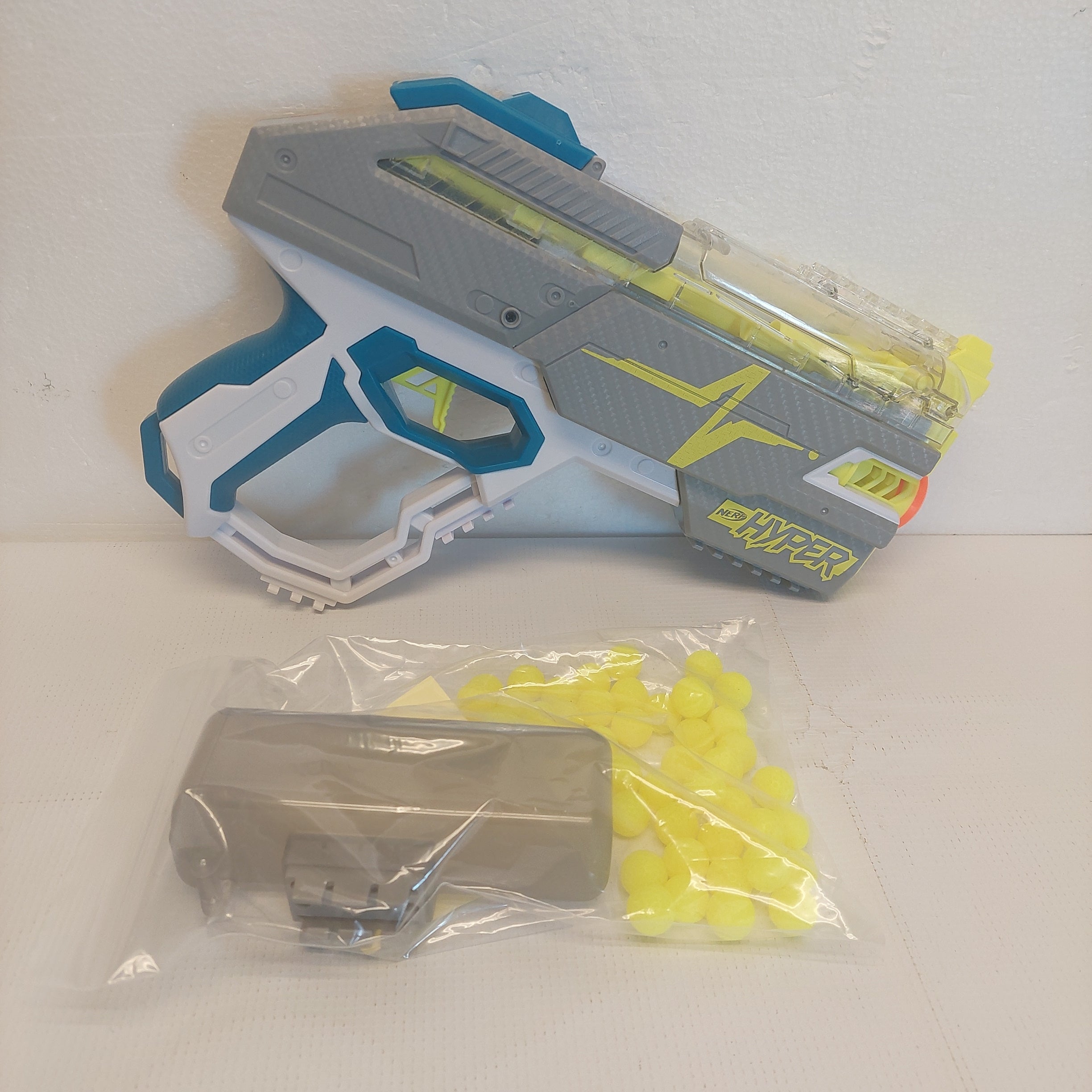 NERF Hyper Rush-40 With 50 Rounds and Reload Canister