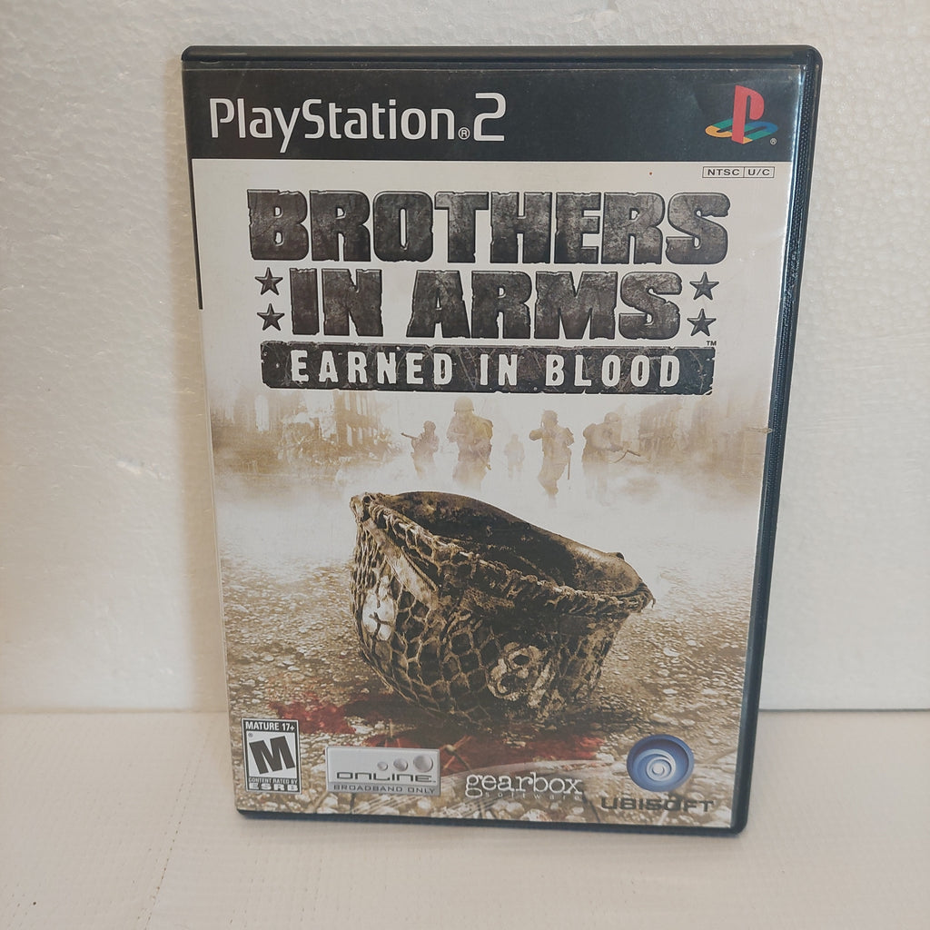 Playstation 2 Brothers In Arms Earned In Blood