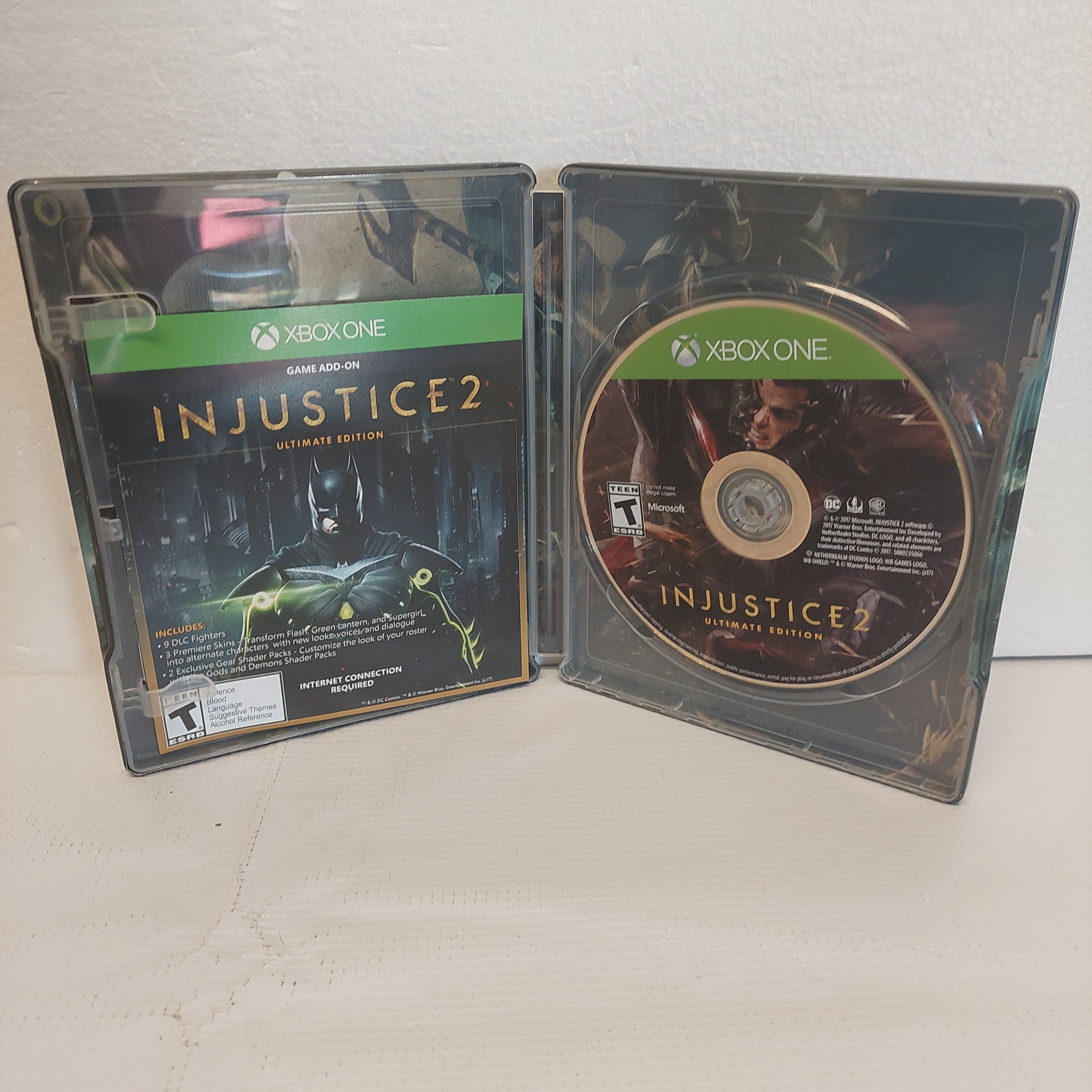 Xbox One Injustice Ultimate Edition Steel Book