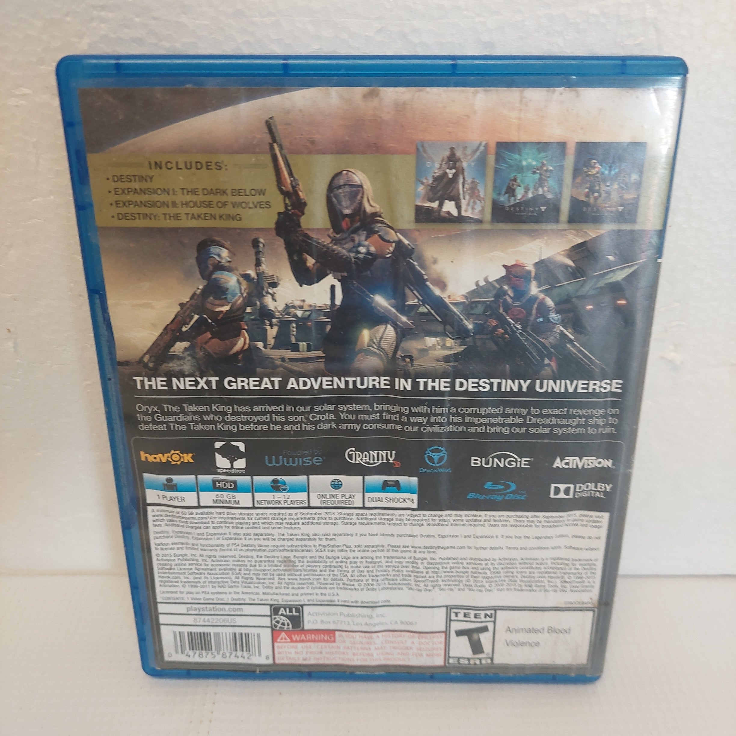 PS4 Destiny The Taken King