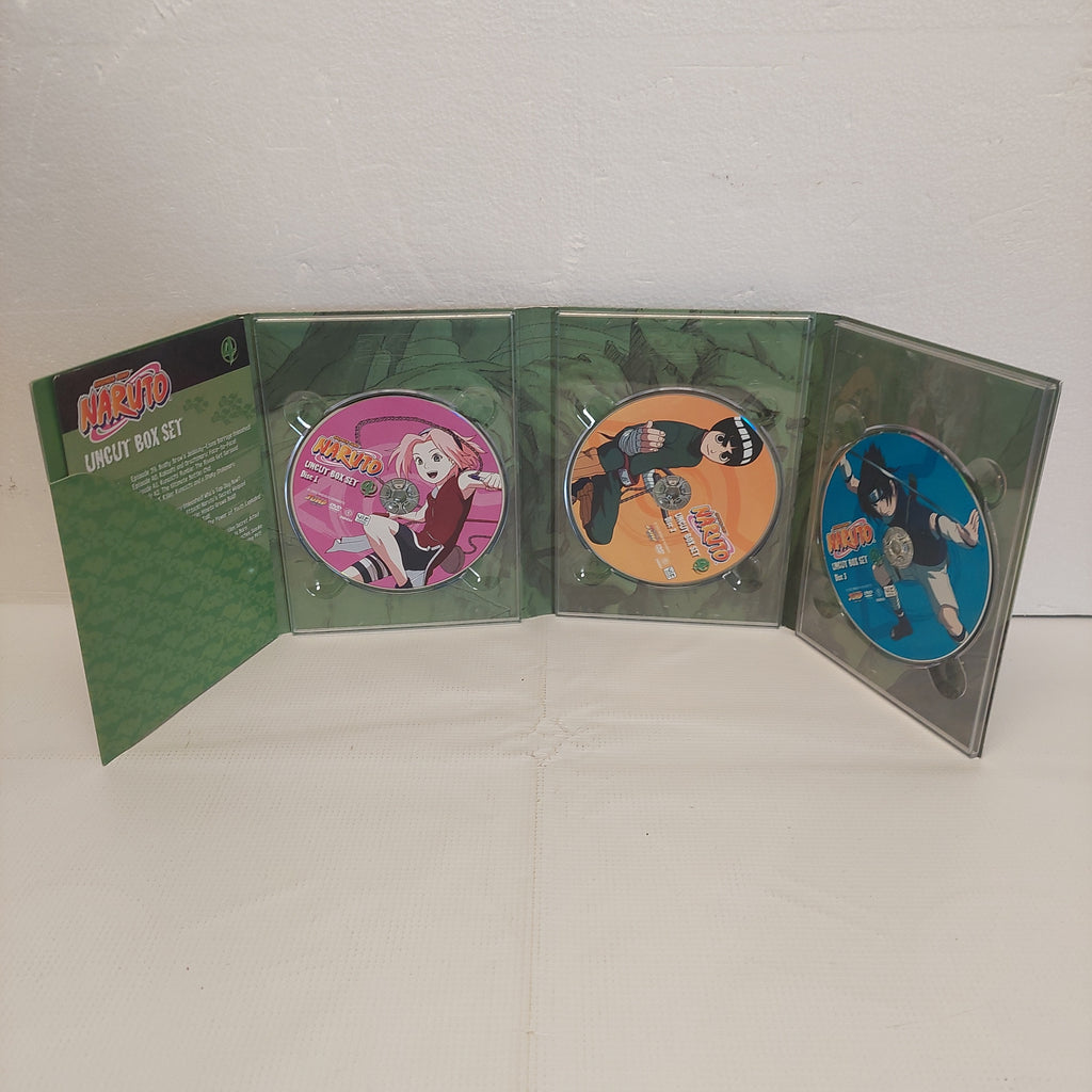 Shonen Jump Naruto Uncut Box Set 4