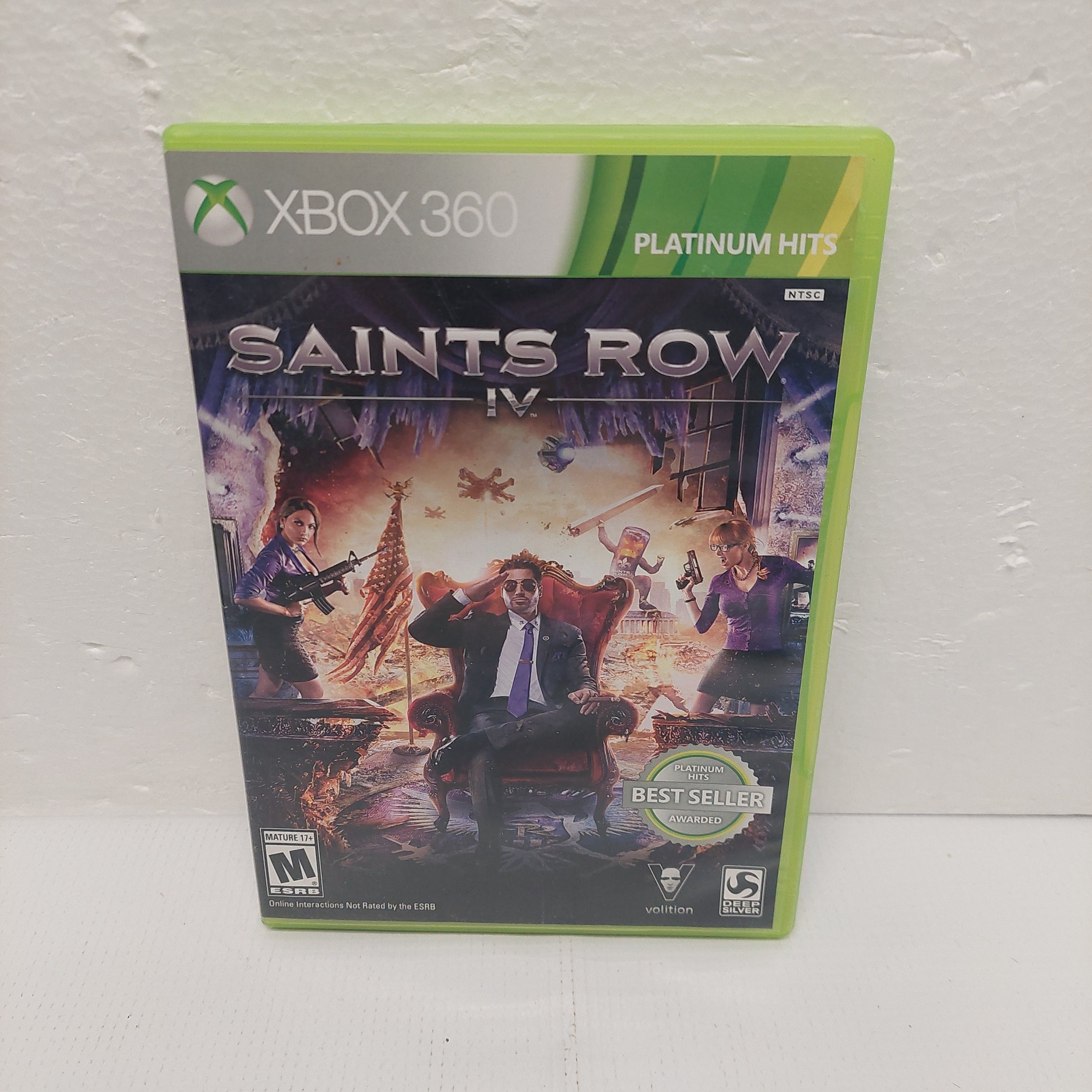 Xbox Saints Row IV Platinum Hits
