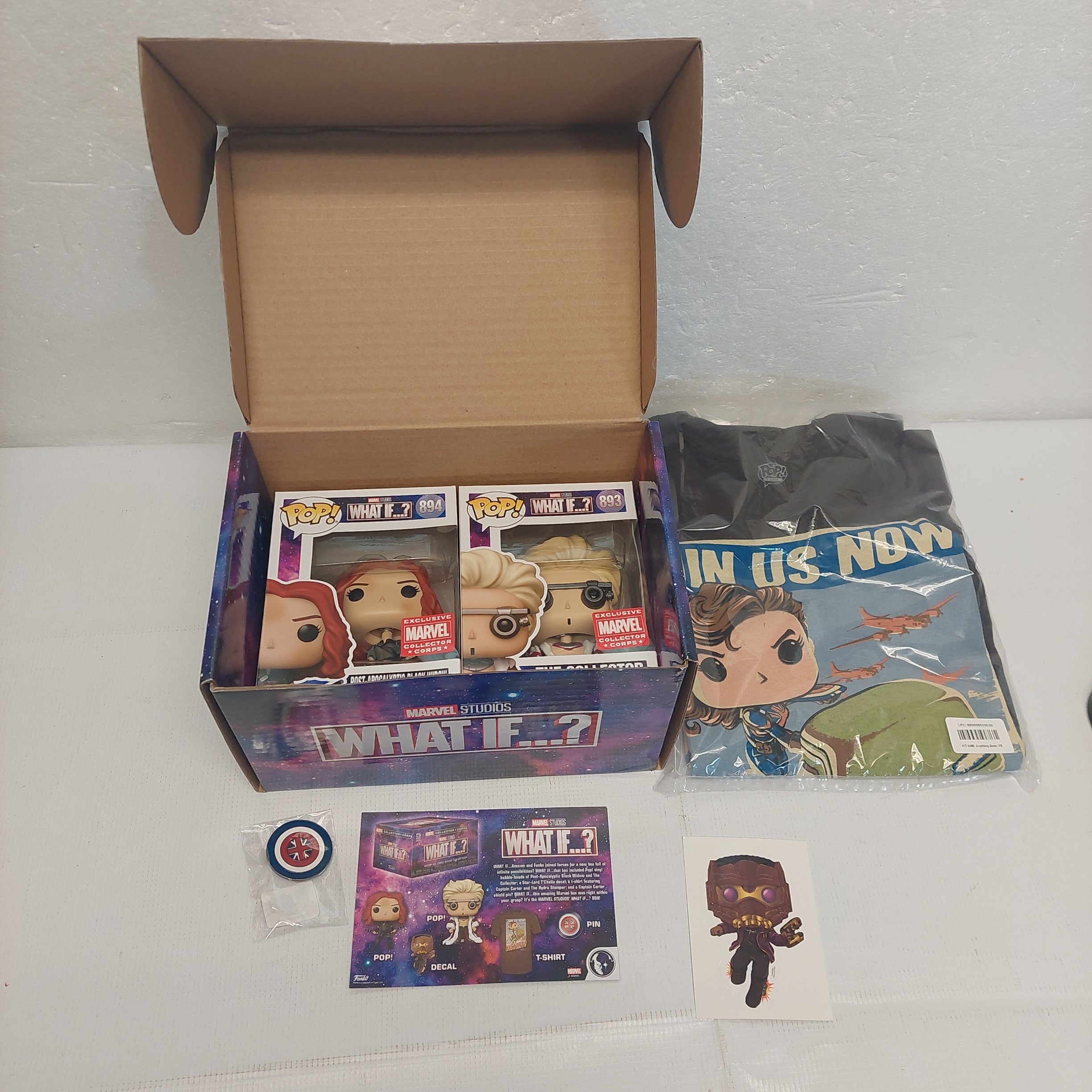 Funko Marvel Studios What If..? Collector Corps Box