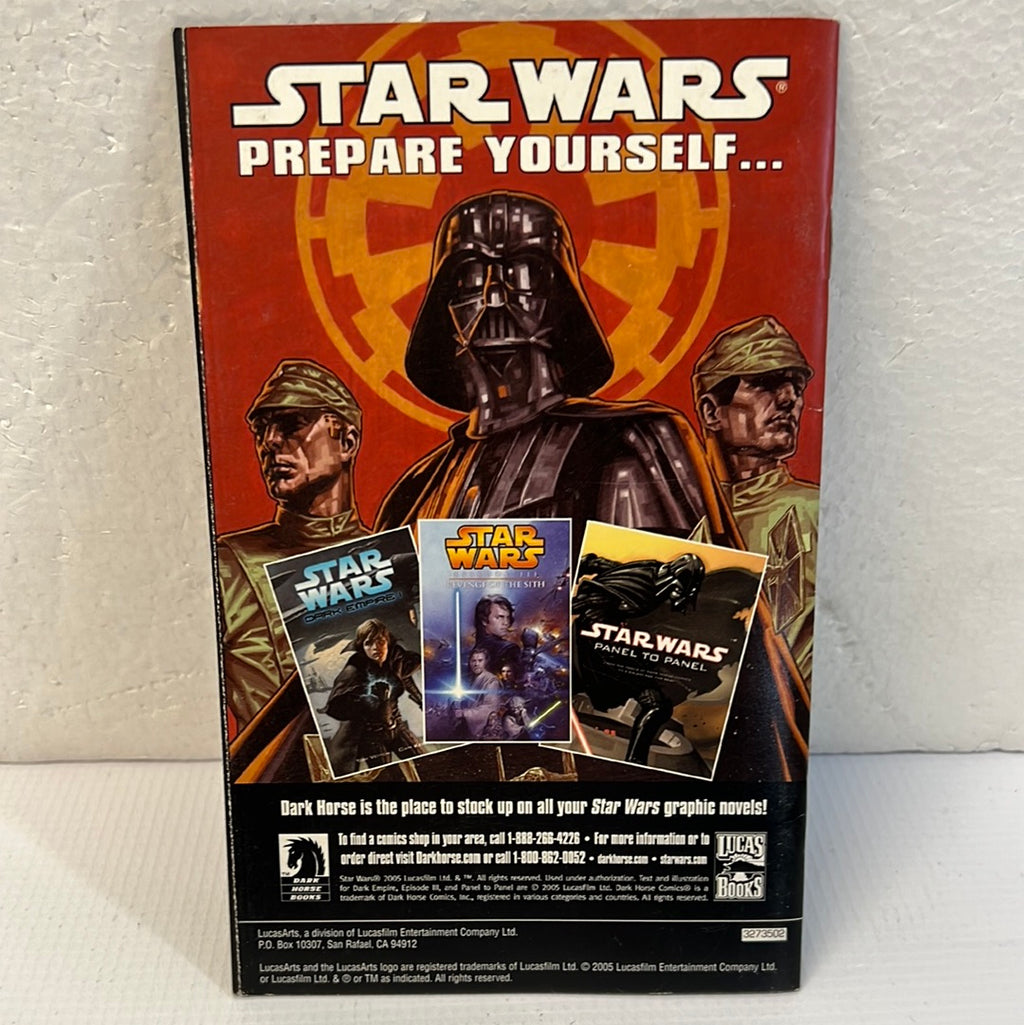 Ps2 Revenge Of The Sith Manual ONLY
