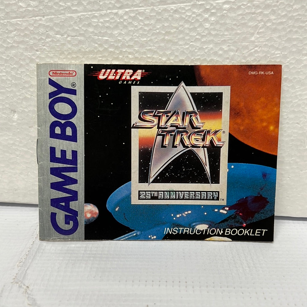 Star Trek 25th Anniversary Manual ONLY
