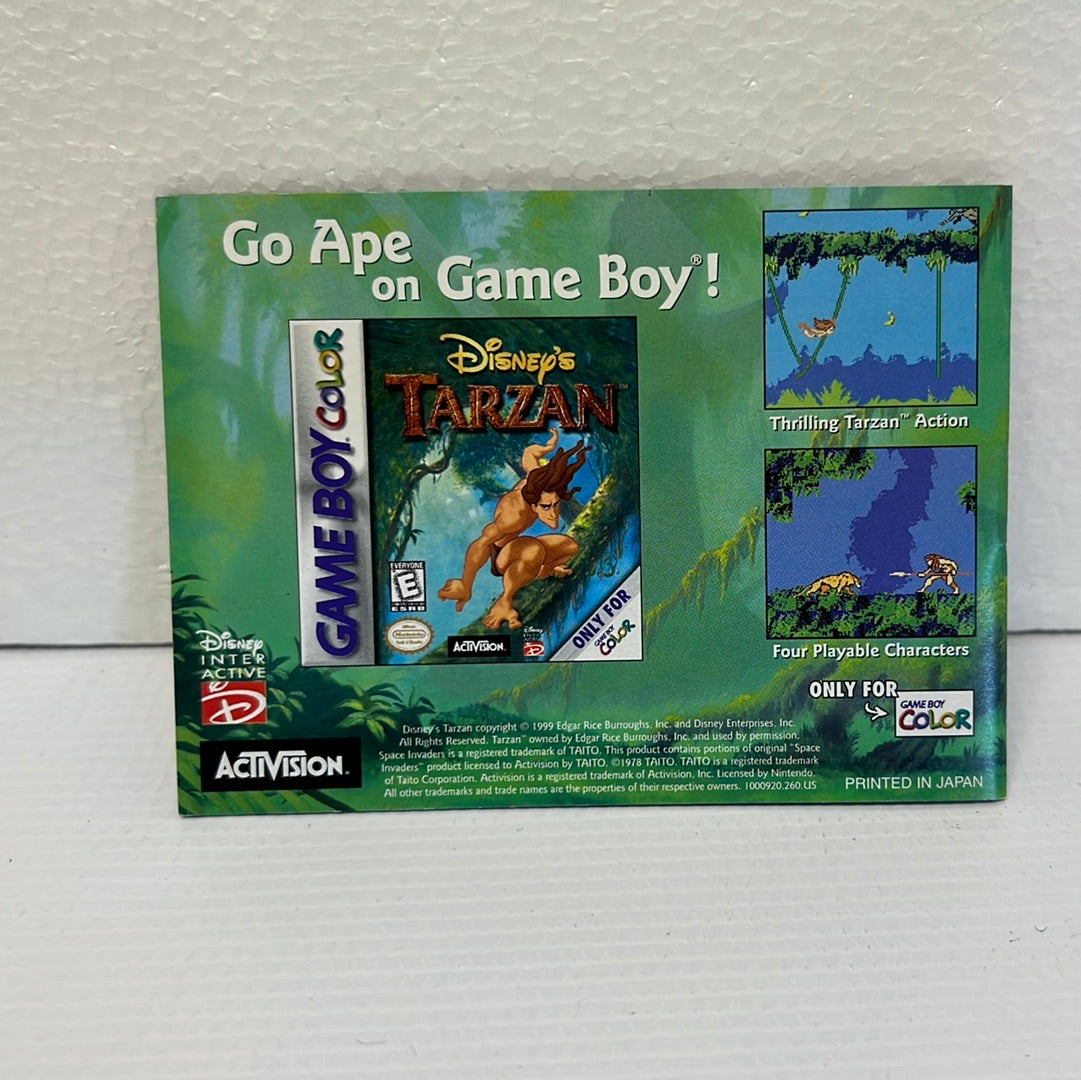 Space Invaders GBC Manual ONLY