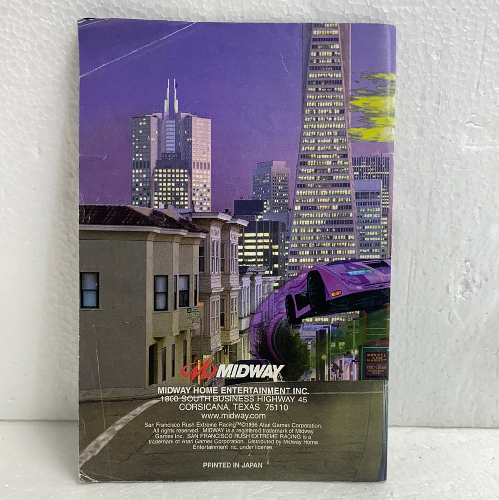 San Francisco Rush Manual ONLY