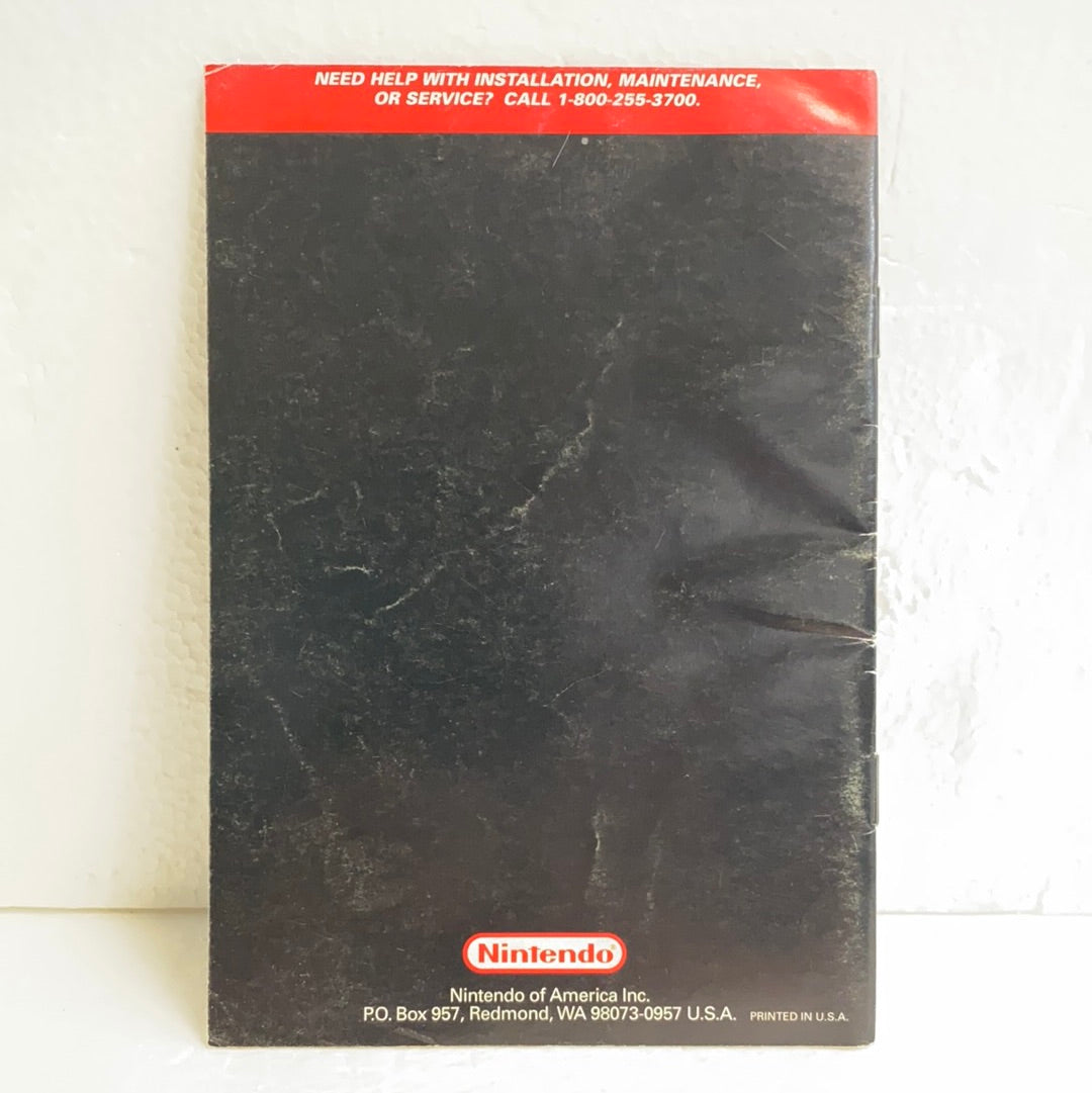 SNES Tetris & Dr. Mario Manual ONLY