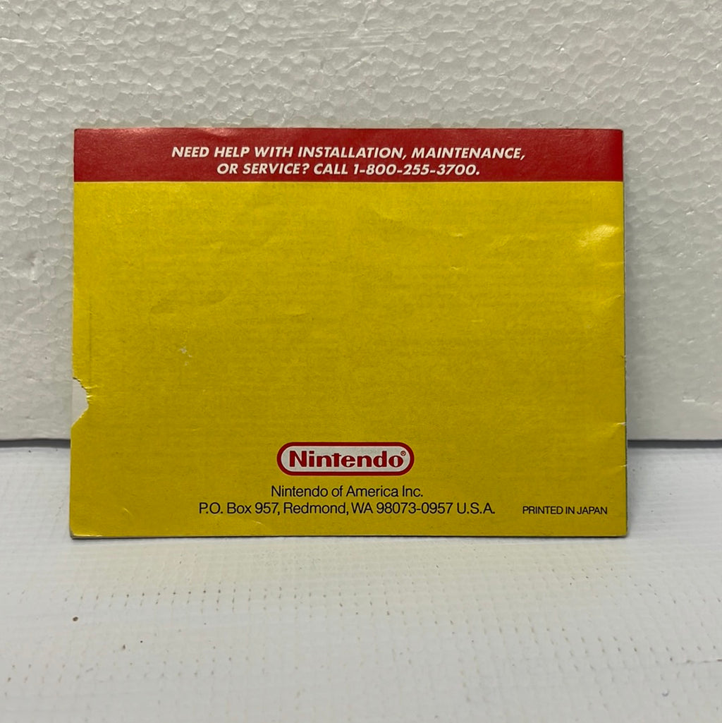Yoshi Manual ONLY